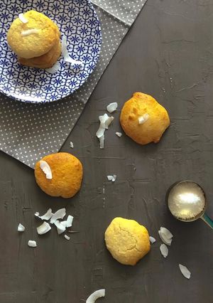 Una foto de Galletas de Coco