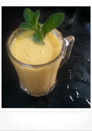 A picture of Mango Lassi.