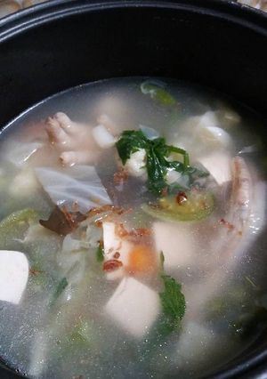 Foto resep Sop ceker yummy