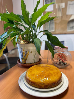 Una foto de 🍰Bizcocho de mango 🍑