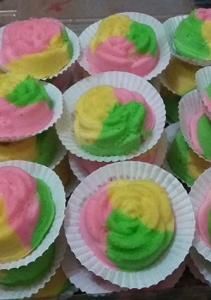 Foto resep Bolu kukus mawar