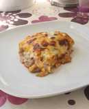 Lasaña boloñesa de calabacín