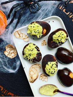 Une photo de ☆Œufs d'Araignée Mimosa, Avocat et Wasabi☆
