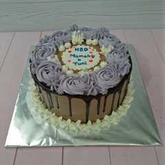 รูปของ Brownies kukus ulang tahun loyang 18cm