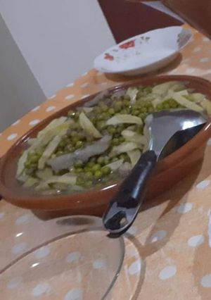 صورة لوصفة جلبانة بالقرنون ولبسباس