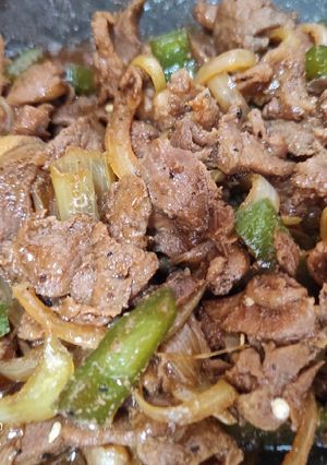 Foto resep Domba Tumis Paprika