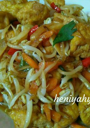 Foto resep Tumis tahu, wortel, tauge