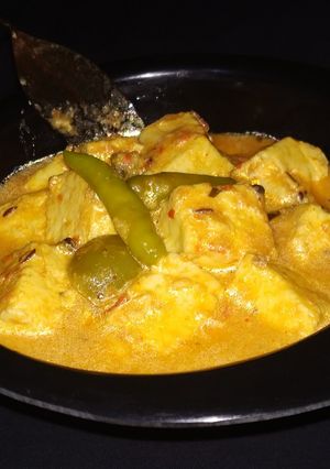 A picture of PaneerButterMasala.