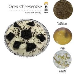 A picture of Oreo Cheescake.