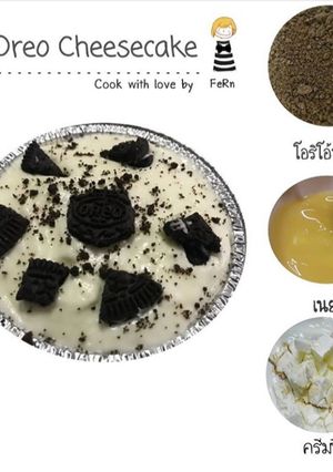 A picture of Oreo Cheescake.