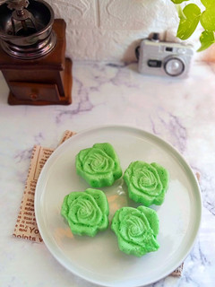 Foto resep Apem Kukus Pandan