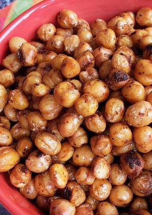 Una foto de Crocante de garbanzos