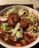 Pozole de camarón
