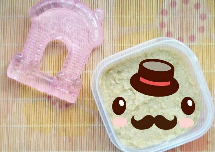 MPASI 6+ Ubi madu Gurame Daging Sapi Edamame Brokoli