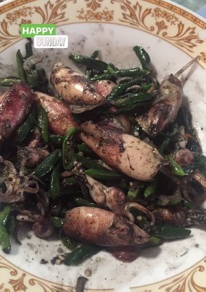 Foto resep Cumi Tumis Hitam