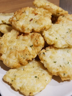Una foto de Tortas fritas de arroz