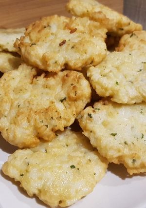 Una foto de Tortas fritas de arroz