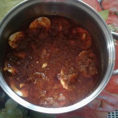 A picture of Egg ki sabji.