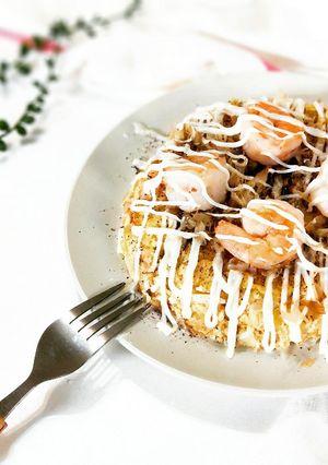 低卡豆腐大阪燒 的食譜成品照片