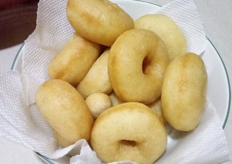 Eggless Potato Donuts