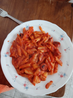 Una foto de Macarrones caseros
