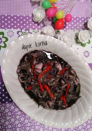 Foto resep Cumi hitam
