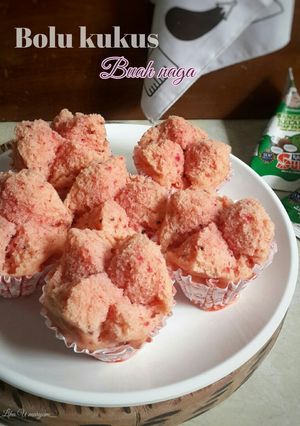 Foto resep Bolu kukus buah naga