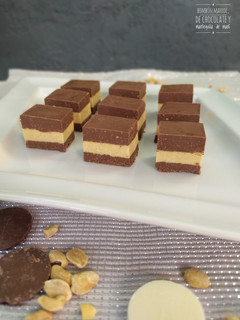 Una foto de Bombón Marroc, de chocolate y mantequilla de maní