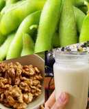 SỮA ĐẬU NÀNH TƯƠI, ÓC CHÓ   (Dành cho người ăn kiêng)