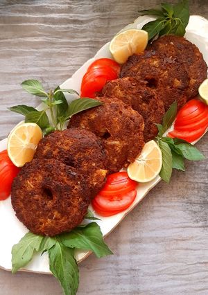 عکسی از دستور کباب حلقاله بهبهان