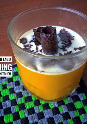 Foto resep Puding Labu Kuning (Cinderella Haloween)