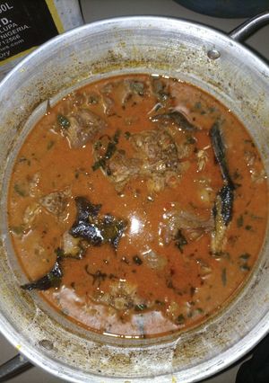 A picture of Catfish peppersoup.