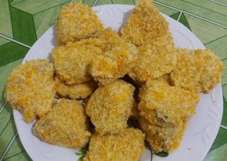 Nugget pisang ambon