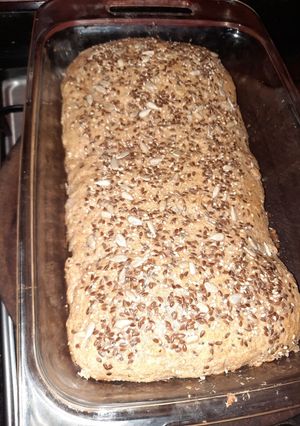 Una foto de Pan con semillas