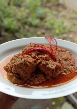 Foto resep Ayam siram kuah hati (lomok2)