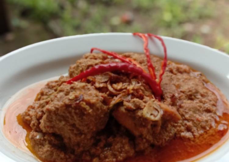 Resep Ayam siram kuah hati (lomok2), Sempurna