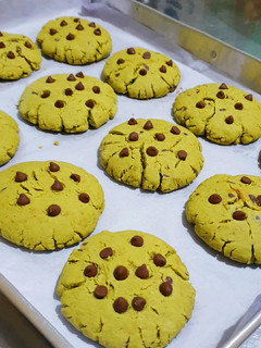Foto resep Pandan Chocochip Tepung Beras Cookies