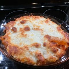 A picture of Baked Rigatoni with Vodka sauce.