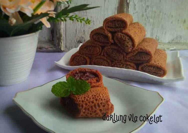 Resep Dadar Gulung Vla Cokelat Oleh Aiyu Cookpad