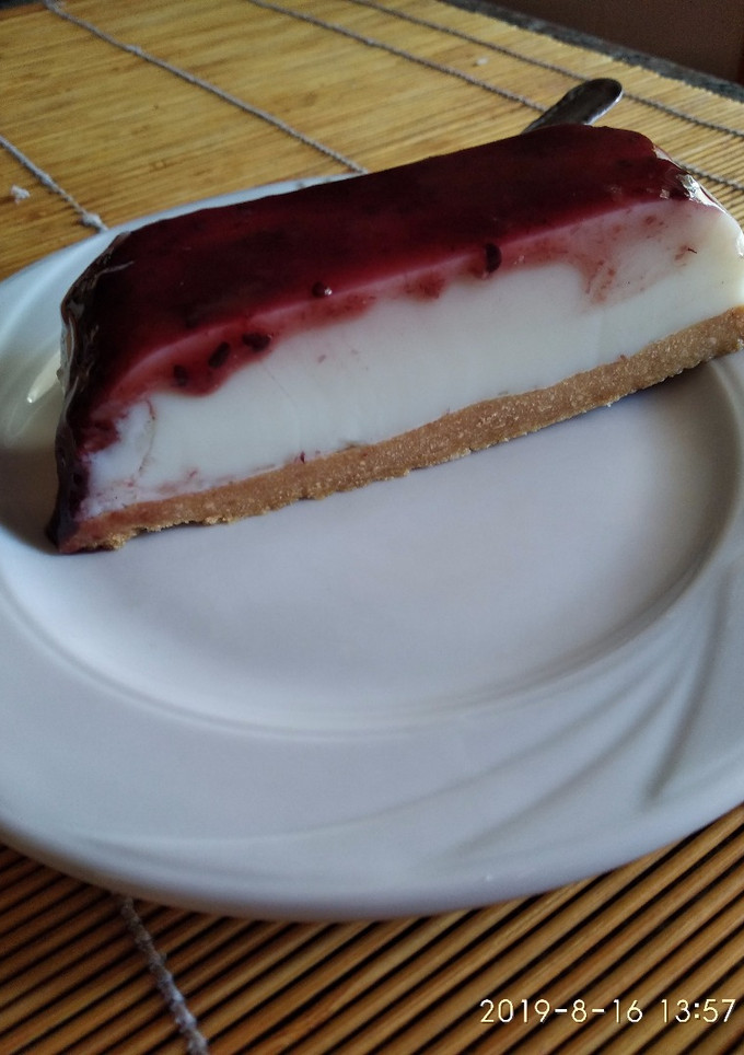 Una foto de Tarta de cuajada