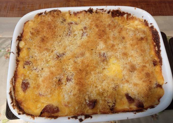 Simple Way to Prepare Speedy Crusty Baked Mac and cheese