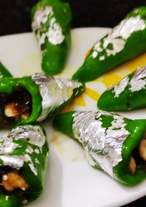 A picture of Kaju pan roll.