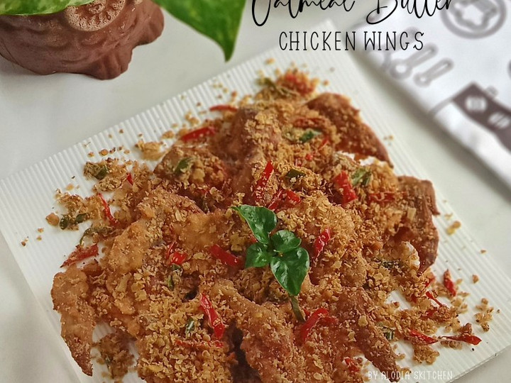 Resep Oatmeal Butter Chicken Wings Anti Gagal