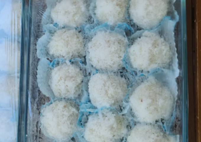 Resep: Ketan kelapa bumbu kacang Enak Dan Mudah