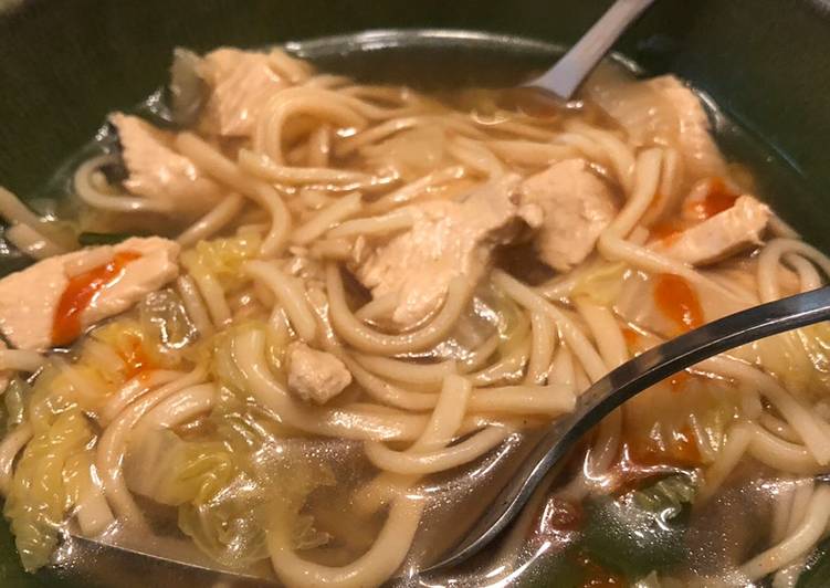 How to Prepare Award-winning Super-soothing chicken noodle soup