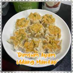 A picture of Dimsum Ayam Udang Mantaap.