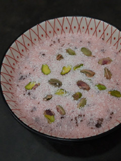 Una foto de Chía pudding de kéfir y fresas