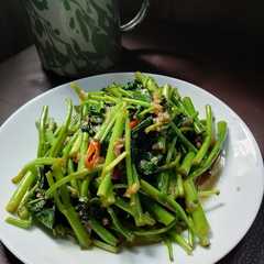 Tumis Kangkung Belacan-レシピのメイン写真