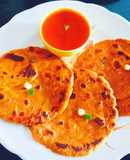 Healthy tasty unique jowar flour and Sattu flour vegetable paratha