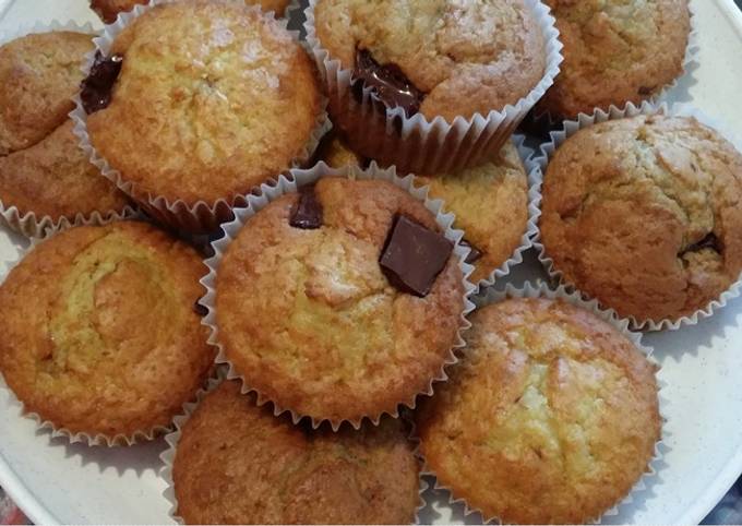 Egyszerű muffin recept recept foto